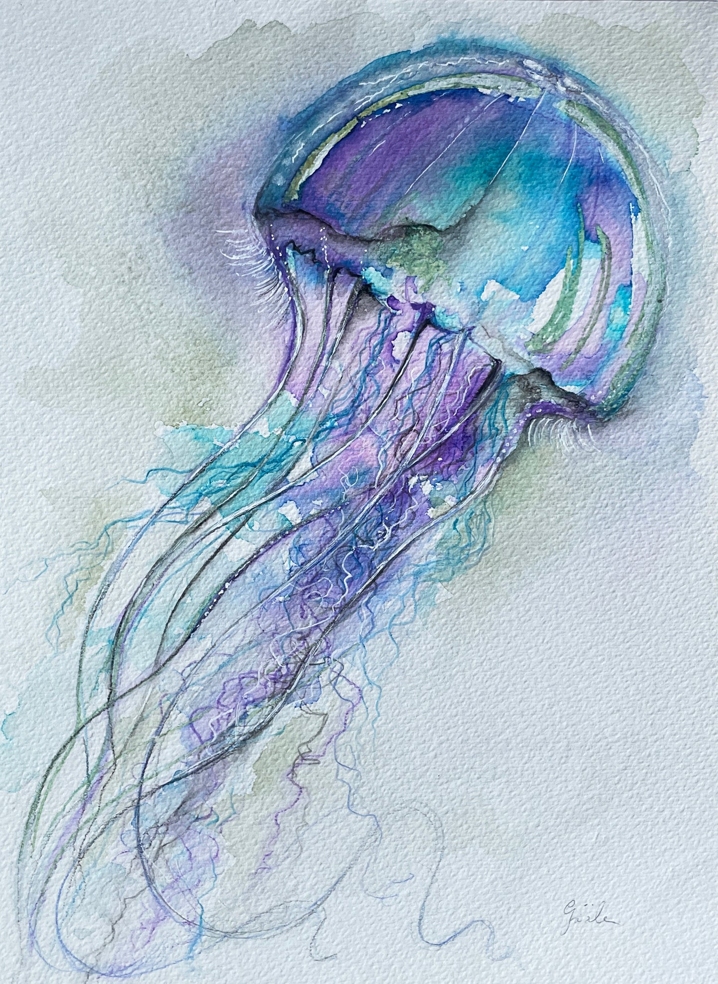 Blue Jellyfish