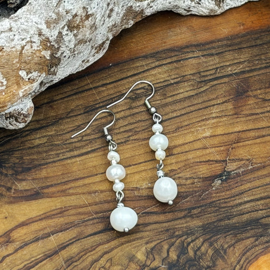 White Pearl - Earring