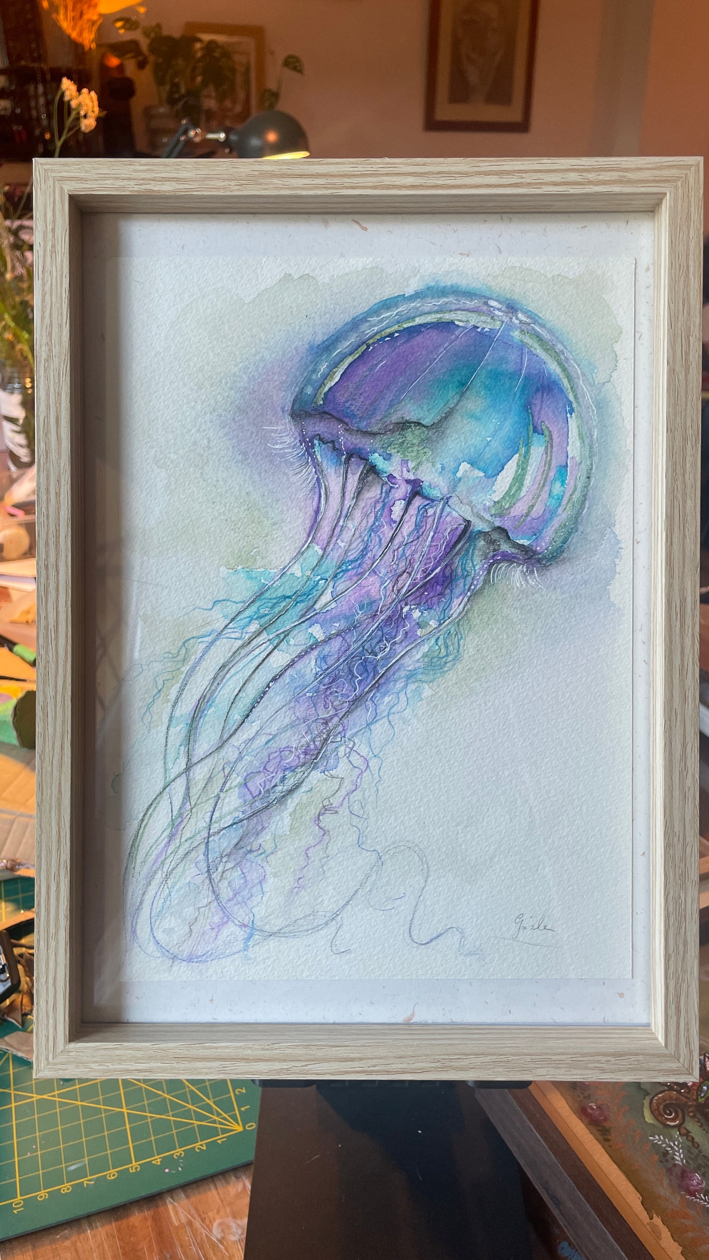 Blue Jellyfish