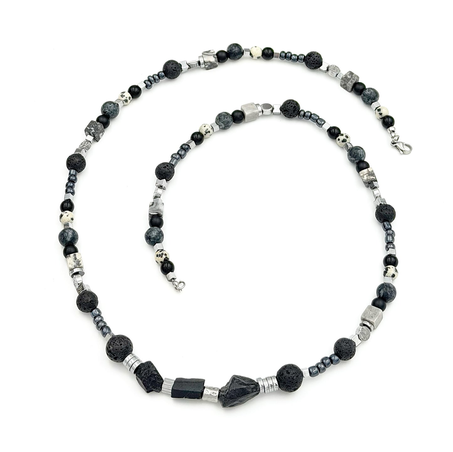 BLACK TOURMALINE - necklace for men