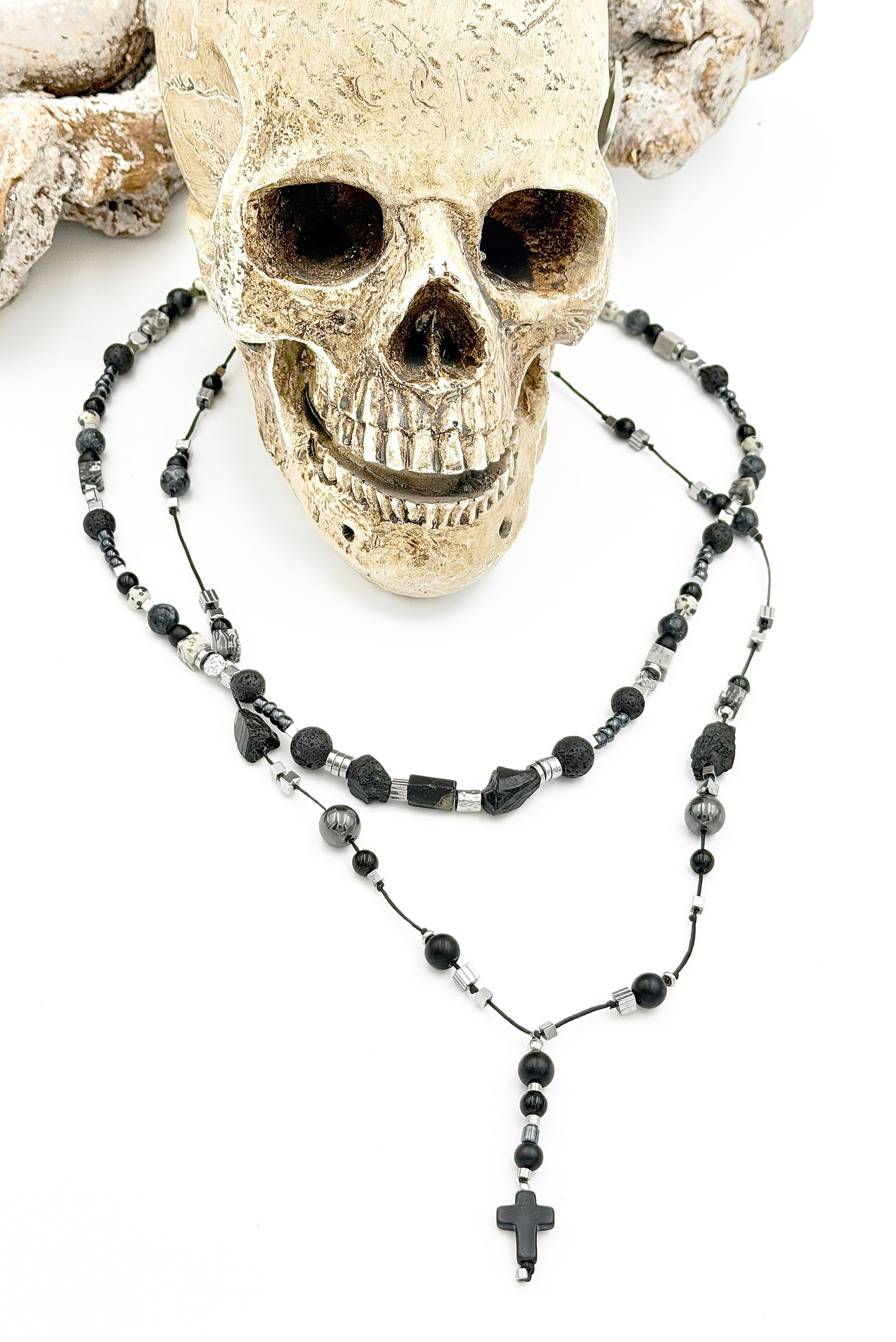 BLACK TOURMALINE - necklace for men