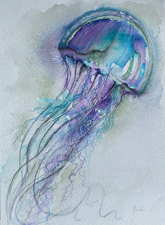 Blue Jellyfish