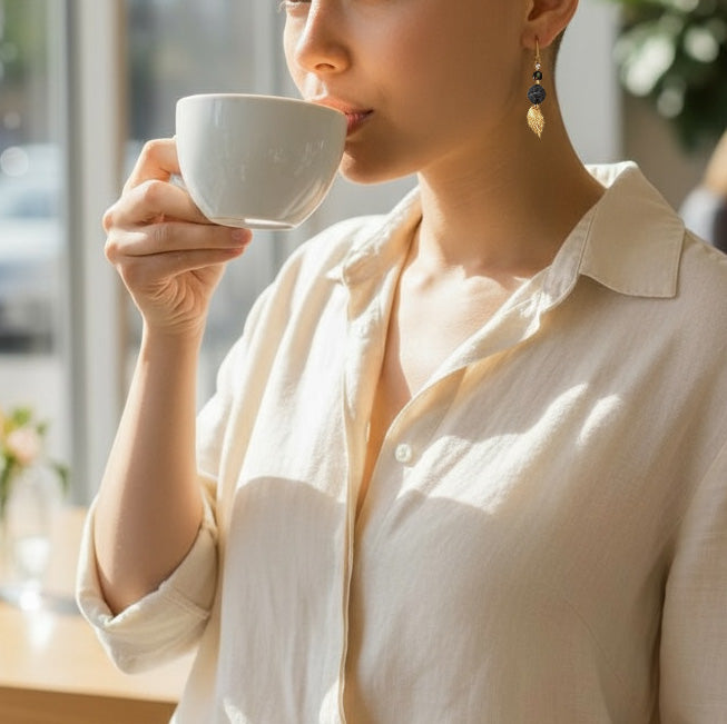 Labradorite-Earring 08
