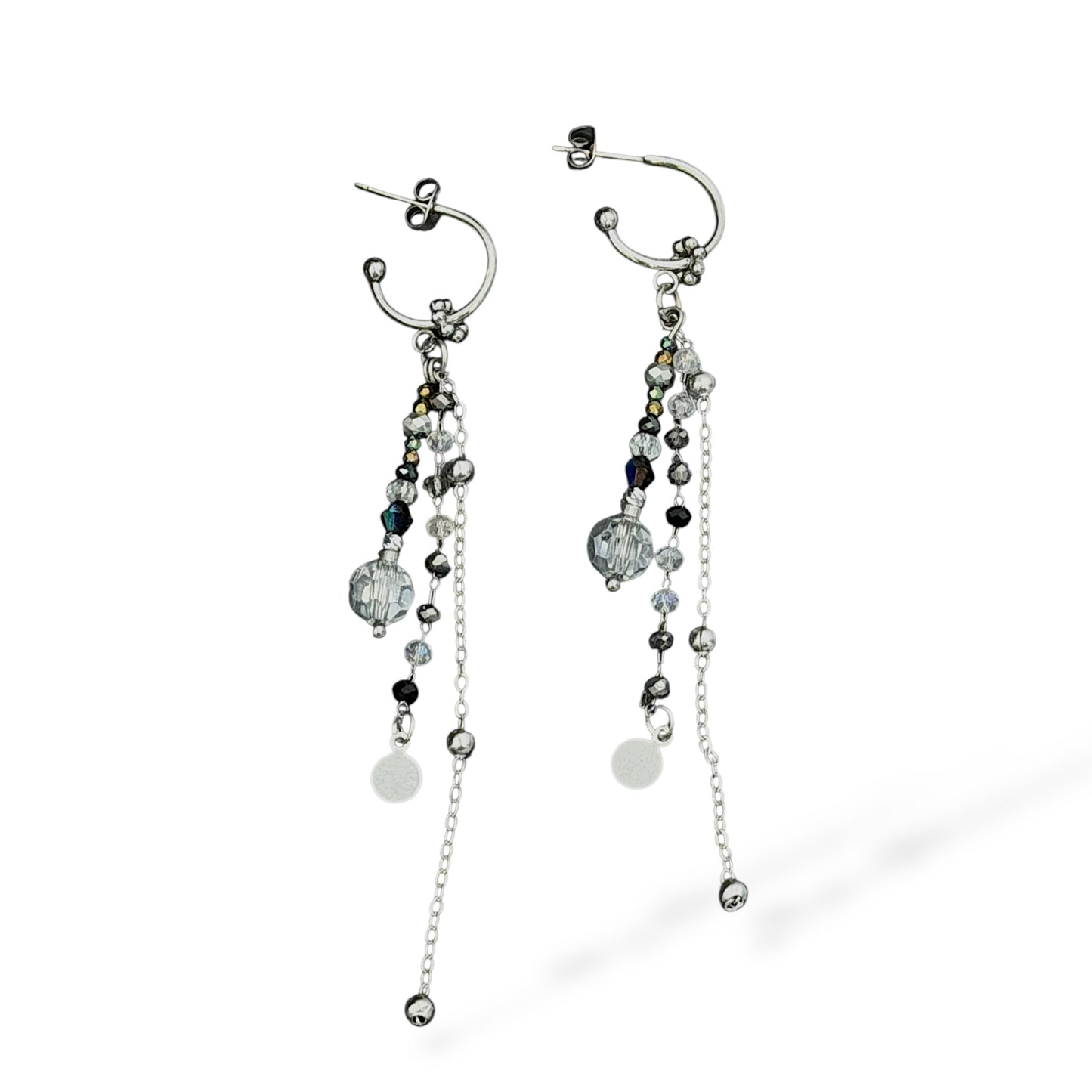 Black Crystal - Earring